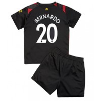 Manchester City Bernardo Silva #20 Udebanesæt Børn 2022-23 Kortærmet (+ Korte bukser)